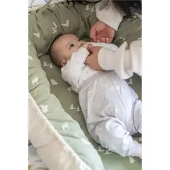 LA SONAJA - NIDO COLECHO BEBÉ VERDE OLIVO