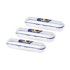 LOCK & LOCK - Set x3 Envase Multiuso Largo 22cm