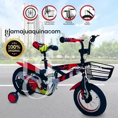 BABY - Bicicleta con Canasta Aro 20 «GUNGOR II» Red