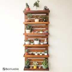 GENERICO - Jardinera Vertical Éden de Madera Reciclada