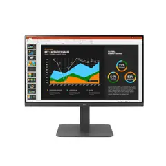 LG - Monitor Lg 24Br650 Led Ips 24" Resolución Pivot Usb Daisy Chain