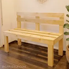 GENERICO - Banca Enzo de Madera reciclada de palets