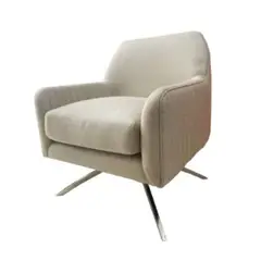 GENERICO - Butaca Pata de Gallo - Beige Hueso