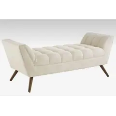 GENERICO - Banqueta Otomana Vanity - Beige Hueso