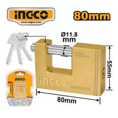 INGCO TOOLS - DBBPL0802 CANDADO ANTICIZALLA 80mm