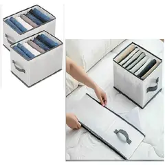 GENERICO - Organizador de Ropa para Armarios y Cajones  pack 4 unidades