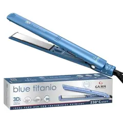 GAMA - Plancha Alisadora 3D Blue Titanio BECHS0000002426 Azul