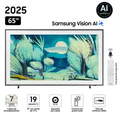 SAMSUNG - Televisor Samsung The Frame 65" Qled 4k Vision AI Smart TV QN65LS03F - Nuevo 2025