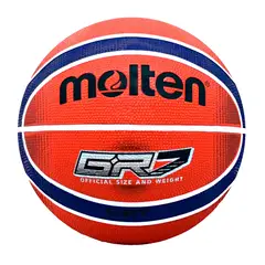 MOLTEN - Pelota Para Basket Molten Bgr7 Goma RojoAzul