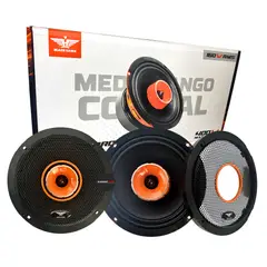 BLACK HAWK - Parlante Medio Rango Black Hawk Con Tweeter 6.5  400w