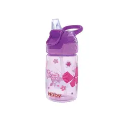 NUBY - TOMATODO PARA BEBE  NUBY DE 360ML THIRSTY KIDS  MORA