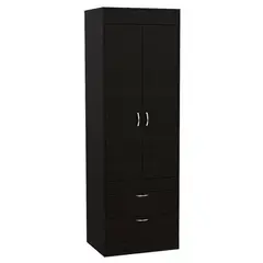 MUEBLES CRISOSTOMO - Ropero de Melamina Junior Wengue 60cm
