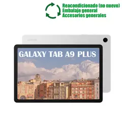 SAMSUNG - Galaxy Tab A9 Plus WIFI 11pulg 4GB+64GB Reacondicionado SemiNuevo-Plata