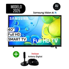 SAMSUNG - Televisor Samsung 40 UN40F6000FGXPE Smart TV FULL HD TIZEN OS -.,ñ{