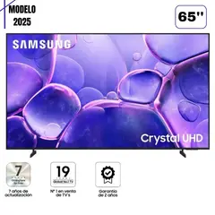 SAMSUNG - Televisor de 65 Smart Tv UN65U8000F 4K UHD 2025