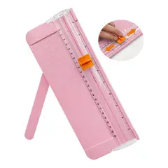 GENERICO - Cortador de Papel Portátil Mini Guillotina de Papel