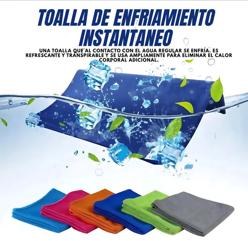 TOALLA DE ENFRIAMIENTO - COOLING TOWEL VERDE