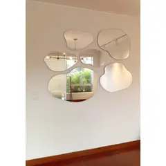 LUMINAR BRILLO & LUZ - Espejos decorativos forma irregular para sala y comedor
