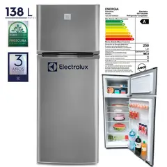 Electrolux - Refrigeradora Electrolux Frost Top Mount 138 Litros ERT18G2HNI