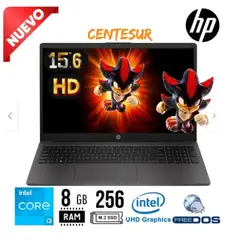 GENERICO - LAPTOP HP 250 G10 core i3. N305.15.6" HD RAM 8GB. SSD 256GB FREE DOS.
