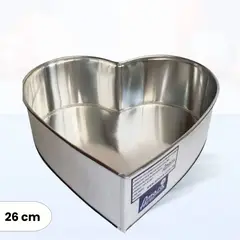 AMOSA - Molde en forma de Corazón 26 cm Amosa