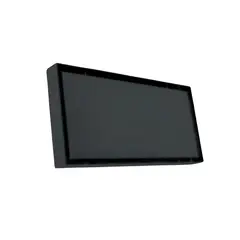 FRATELLI - SUMIDERO REVERSIBLE 10x30 CM DE ACERO 304 NEGRO