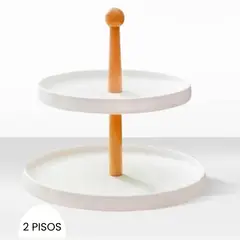 ICHIMATSU - Porta Bocaditos de Loza 2 Pisos