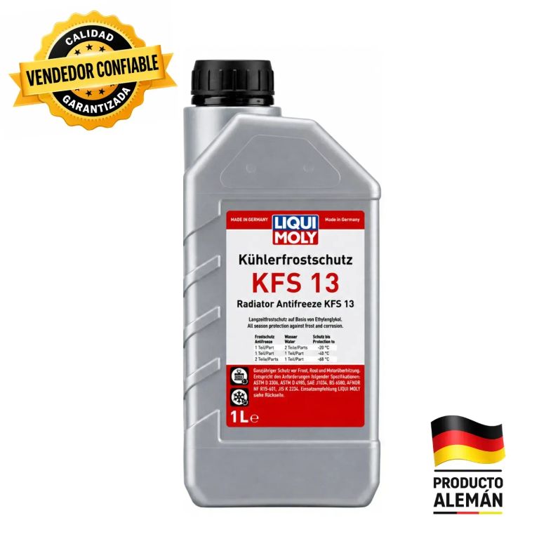 Liqui Moly Kuhlerfostschutz KFS13. Anticongenlante para Radiador G13 de 1L