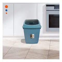 GENERICO - Pack4 Bote Practico con Vaiven en Azul Y+Papel de Regalo