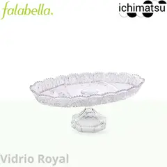 Ichimatsu - Porta Torta de Vidrio Royal sin Tapa