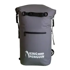 KING PENGUIN - Cooler Mochila Plegable 25 L - Gris Titanio
