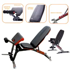 BLACKFIT - Nueva Banca Libre con Predicador Importada BF 1205