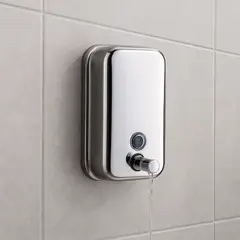 GENERICO - Dispensador de Jabón Líquido de 1000 ml Acero Inoxidable