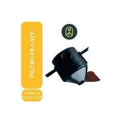 GENERICO - Filtro de café portátil de acero inoxidable