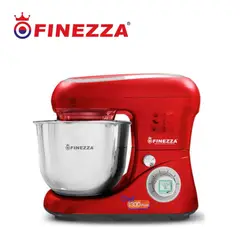 FINEZZA - Batidora 1300 watts rojo 6 velocidades FZ-6822B