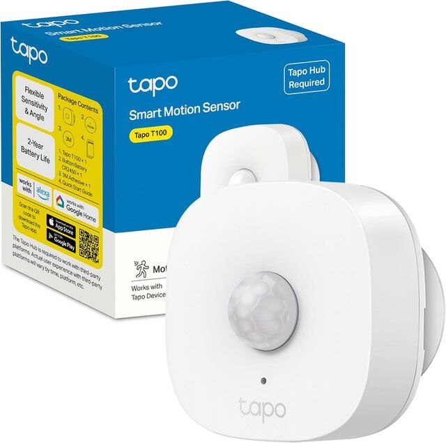 SENSOR DE MOVIMIENTO INTELIGENTE TAPO T100 REQUIERE H100