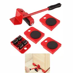 GENERICO - Base Ajustable Kit 4 Ruedas Mover Muebles Lavadora