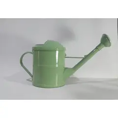 PLASTIMACETA - REGADERA DE PLÁSTICO DE 1.5 L MODELO VINTAGE CON ROCIADOR TIPO DUCHA DE JARDINERÍA COLOR VERDE