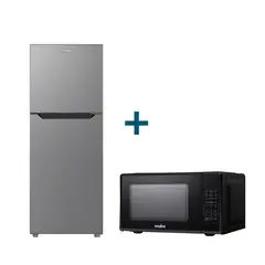 MABE - Combo Refrigeradora No Frost 196L +Horno microondas 20L