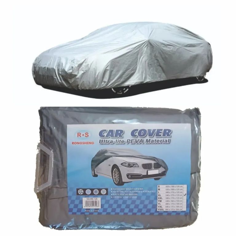 Cobertor Funda Forro Impermeable Para Auto Talla Xl Gris