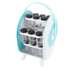 OTTOWARE - Organizador giratorio 360 grados para condimentos con 18 botellas