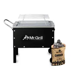 MR GRILL - Caja China Chica + Parrilla + Carbón