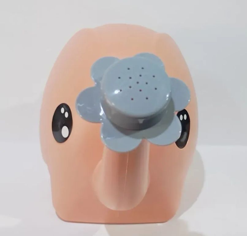 REGADERA DE 1.5L PLÁSTICO ROSA MOD ELEFANT BABY CON ROCIADOR DE JARDINERÍA PLASTIMACETA LÍNEA DELUXE