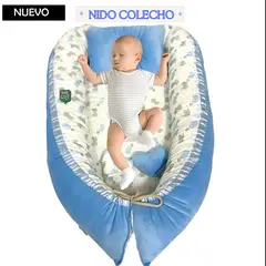 GENERICO - Nido Colecho para Bebe Azul