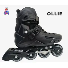 OLLIE - PATINES EN LINEA BOTA DURA NEGRO L 36-39