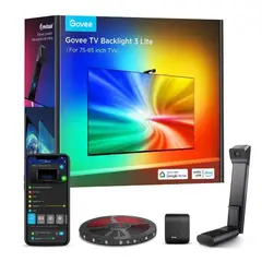 GOVEE - Govee Backlight TV 3 Lite RGBICW para Televisores de 55 a 65 pulgadas