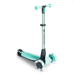 YVOLUTION - Yvolution scooter plegable YGlider NUA verde ruedas LED