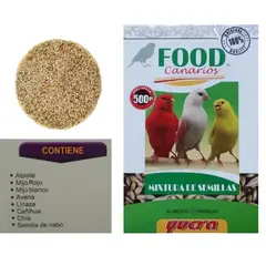 GENERICO - Alimento Premium Para Canarios 500g Caja