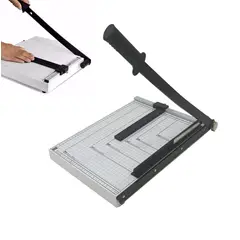 GENERICO - Cortadora De Papel Manual B4 Guillotina B4