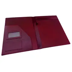 GENERICO - CARTAPACIO  PORTA DOCUMENTO DE CUERO PU - 01 BOLSILLO